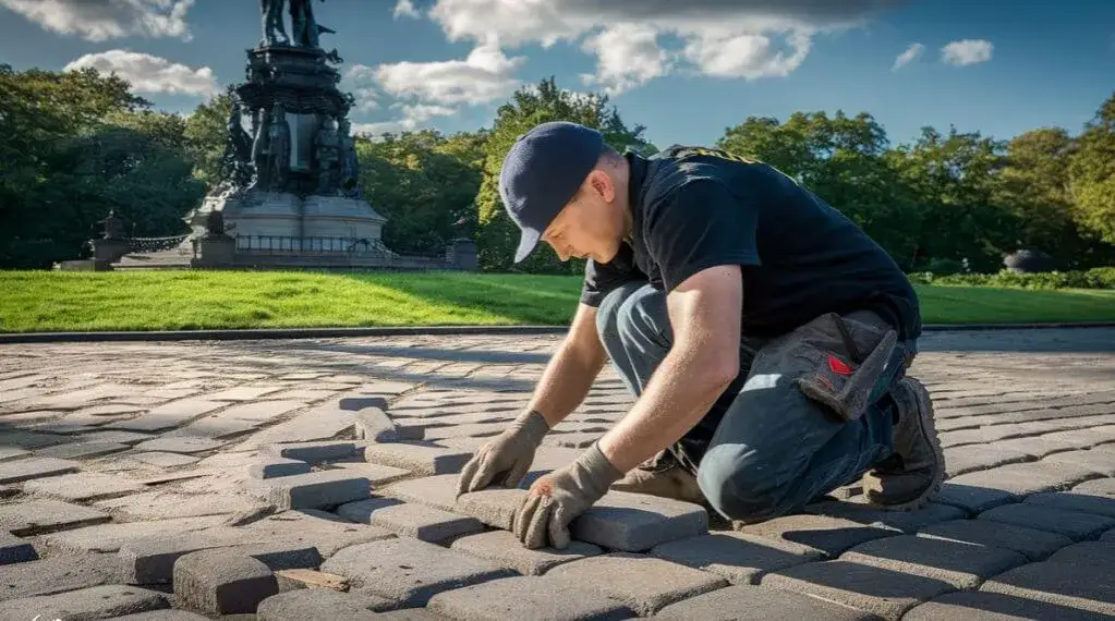 Zdjęcie Ile za położenie kostki brukowej? Poznaj ukryte koszty i oszczędności